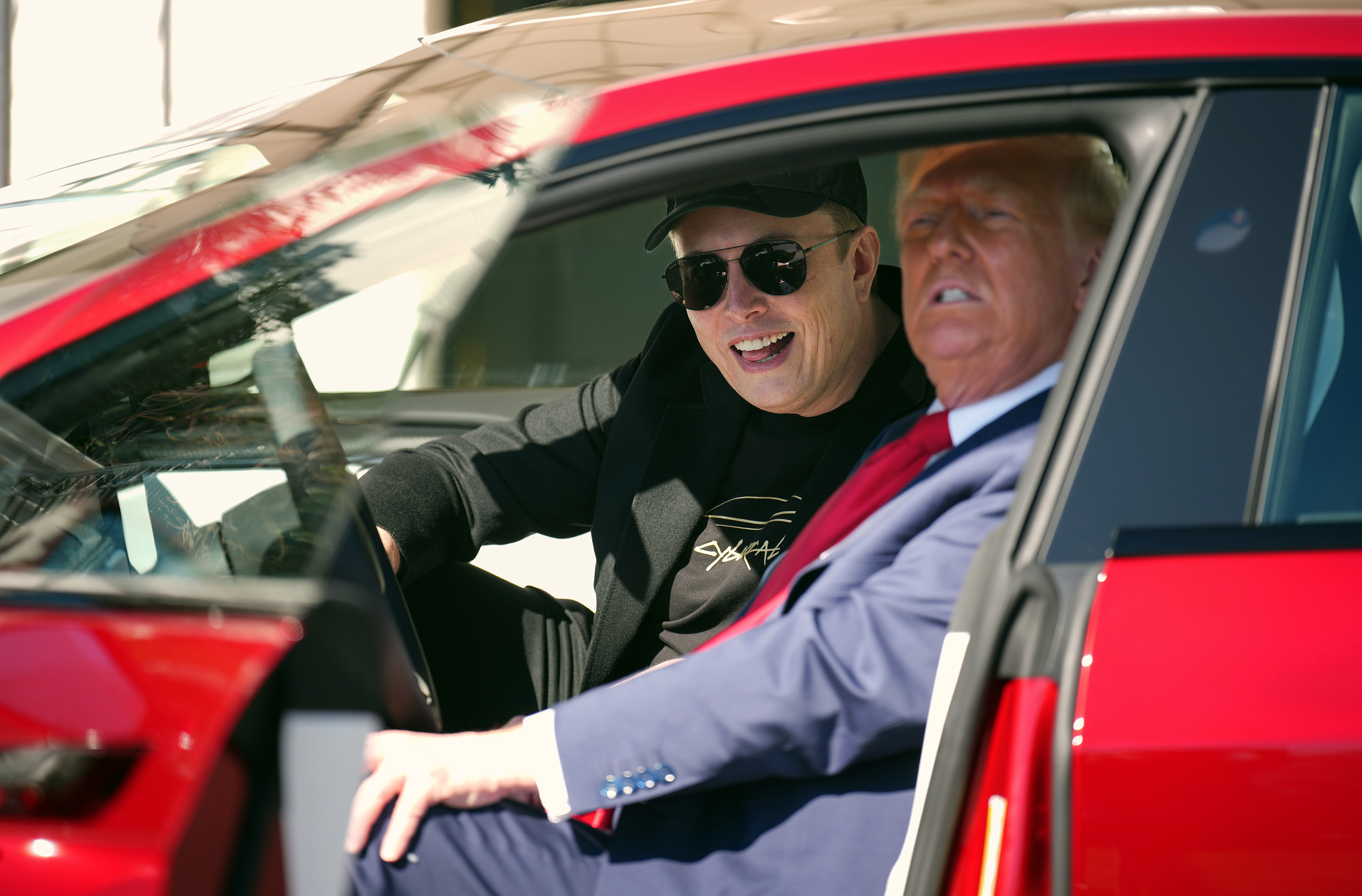 Donald Trump og Elon Musk